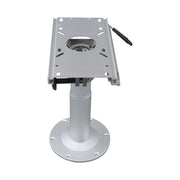DURAFORCE Aluminum Marine Seat Pedestal 13"-19" Adjustable Height Locking With Slide Base