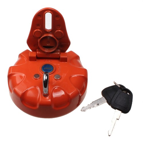 Fuel Tank Cap for Daewoo Doosan Excavator DH215-7 DH225-9 DH300 2 Keys
