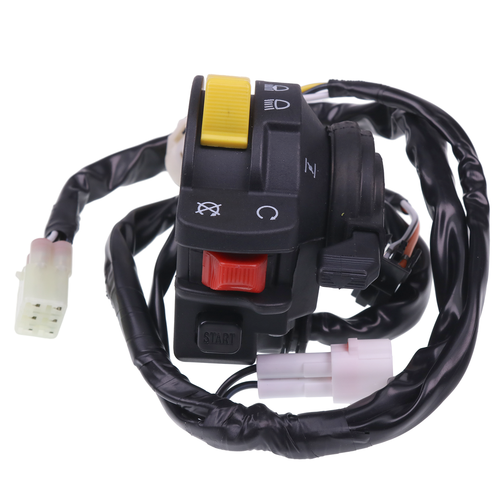 DURAFORCE Left Handle Start Stop Switch Headlight for Suzuki Quadsport LTZ400 Z400 2003-04