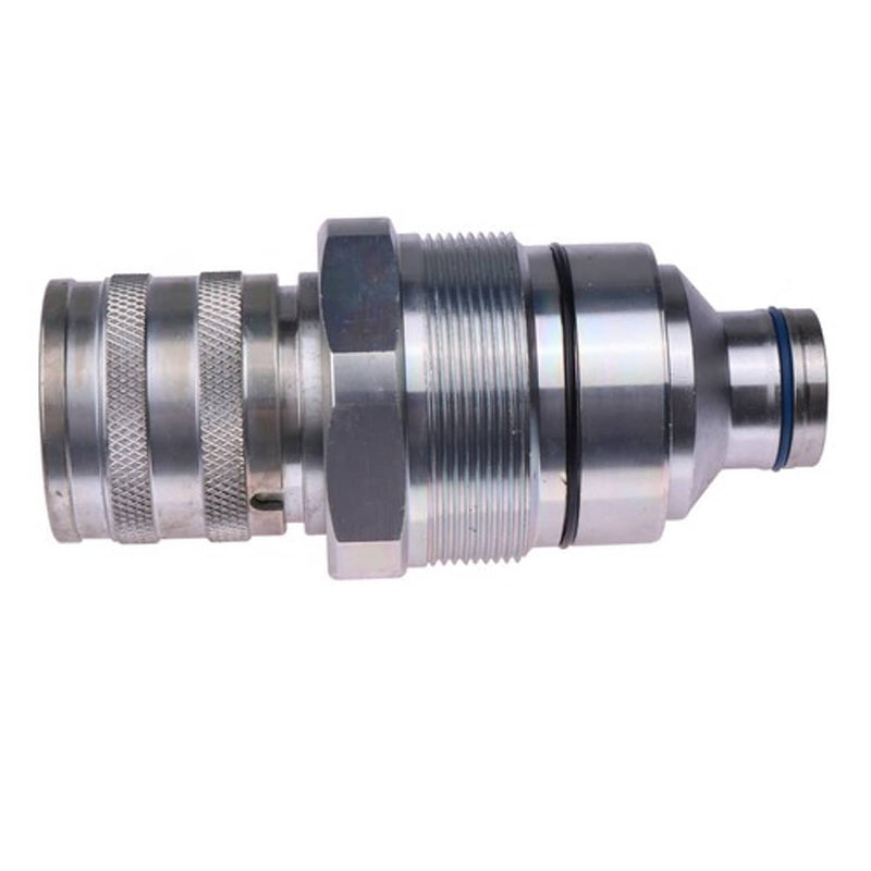 DURAFORCE Female Flat Face Hydraulic Coupler for Bobcat 864 T140 T180 T190 T200 T250 T300
