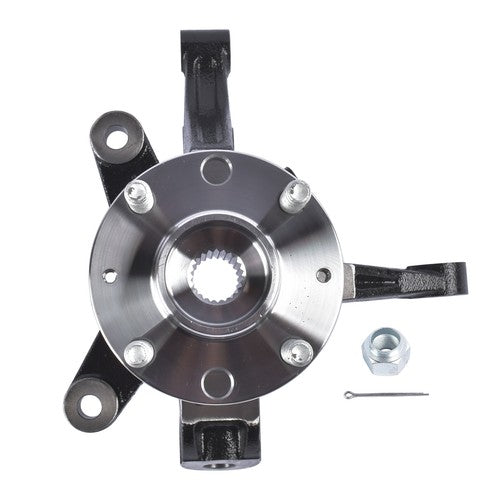 DURAFORCE Front Left Steering Knuckle Assembly for Chevy Aveo 1.6L L4 2004-2011 96535190