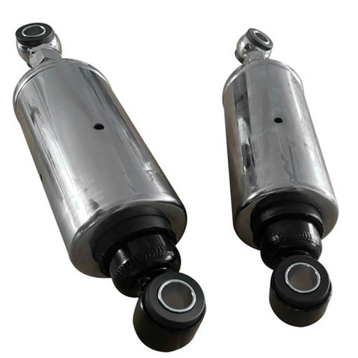 DURAFORCE Silver Rear Shock Absorbers Set For Harley Softail 1989-1999 Adjustable Height
