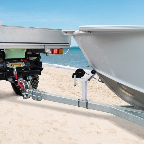DURAFORCE Universal Galvanized Winch Post Stand Assembly For Boat Trailer Adjustable