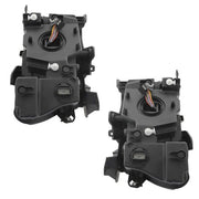 DURAFORCE For Grand Cherokee 2021-2024 (w/o Animation & Leveling) Pair Headlamps LED Black