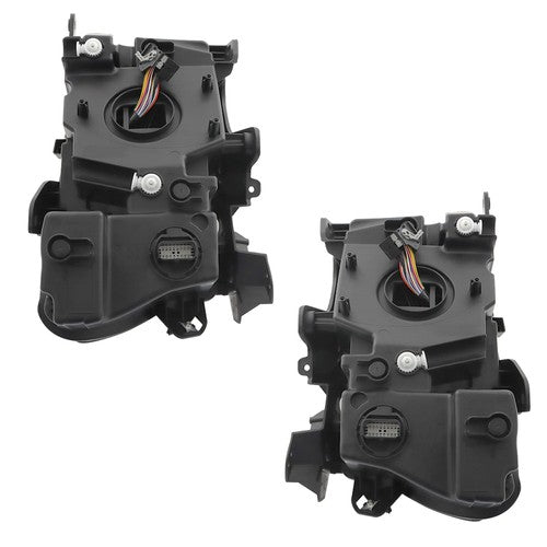 DURAFORCE For Grand Cherokee 2021-2024 (w/o Animation & Leveling) Pair Headlamps LED Black