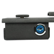 DURAFORCE Hard Saddlebag Bags Detachable Quick Release Mounting Brackets For Harley Honda