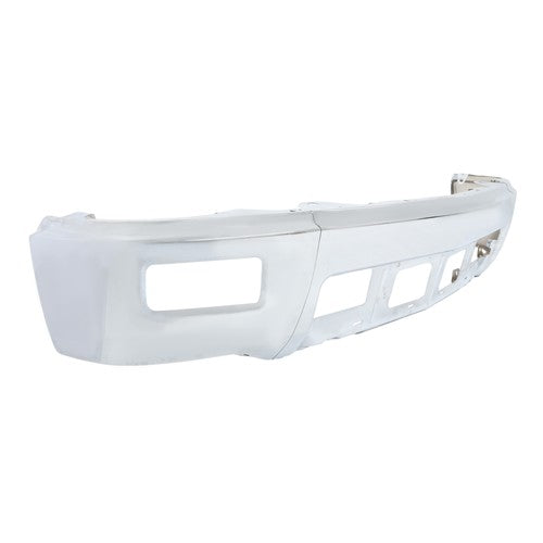 DURAFORCE Chrome Front Bumper For Chevy Silverado 1500 2014-2015 with Fog Light Cutouts