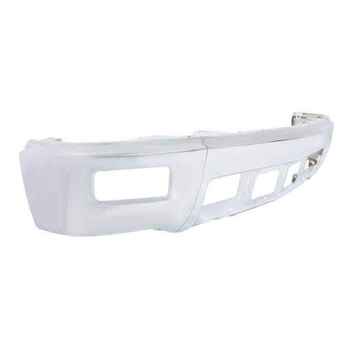 DURAFORCE Chrome Front Bumper For Chevy Silverado 1500 2014-2015 with Fog Light Cutouts