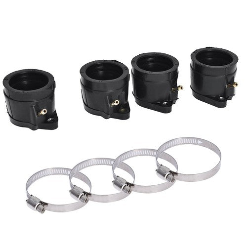 DURAFORCE 4pcs Carburetor Intake Manifold Boot For Yamaha YZF600R Thundercat 1995-2007