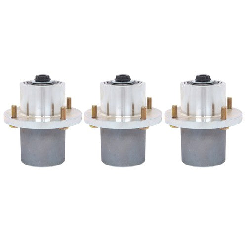 DURAFORCE 125981 605380 3pcs Blade Spindle For Hustler Fastrak Raptor SDX SD 48" 54" 60"