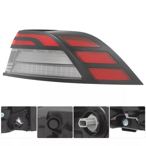 DURAFORCE Right Rear Outer Tail Light Lamp Passenger Side For 2023 2024 2025 Honda Accord
