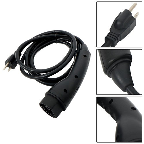 DURAFORCE Golf Carts Charging Power Cord Assembly Fits For Evolution ICON Black