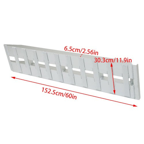 DURAFORCE 60'' x 12'' Ramps 6500Lbs Car Trailer Truck Ramps Hook End Knife 2pcs
