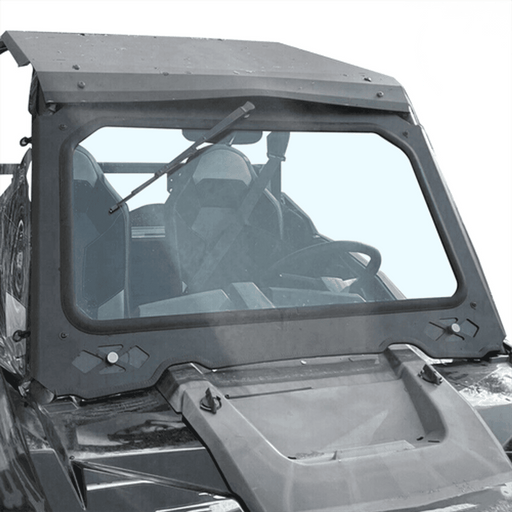 DURAFORCE Full Glass Windshield W/Wiper Front For Polaris RZR 900 1000 Turbo 2014-2018