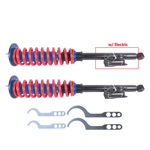 DURAFORCE Rear Coilovers Suspension Damper Kit For Benz S-Class RWD W221 07-13 w/ Electric