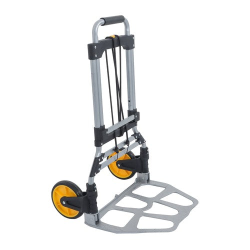 DURAFORCE 264Lb Capacity Alloy Steel Folding Trolley Heavy-Duty Luggage Trolley Cart