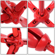 DURAFORCE 2 Pack Marine Kayak Folding Anchor Kit 3.3Lb W/26.2Ft Rope For PWC Canoe Jet Ski