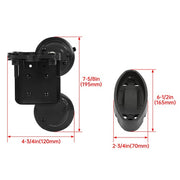 DURAFORCE Adjustable Gun Rack Holder For Truck UTV Suction Cup Mount For Windshield