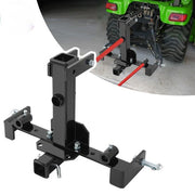 DURAFORCE 3 Point Receiver Trailer Hitch Attachment For Cat 1 Tractor Tow Drawbar Adapter