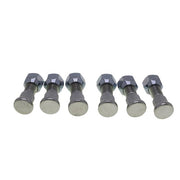 DURAFORCE 6X Rear Wheel Stud + Nut 43812-23320-71 For Toyota Forklift 7-8FD20~30
