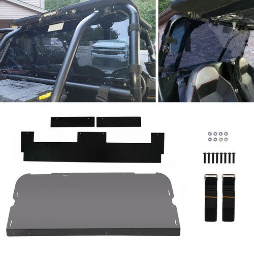 DURAFORCE Tinted Rear Windshield Back Window For Polaris RZR XP 1000 / 4 1000 2014-2023