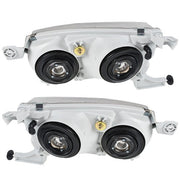 DURAFORCE Headlights Replacement w/Corner Fit For Toyota 2001-2002 Corolla L+R Combo Set