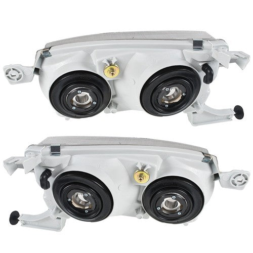 DURAFORCE Headlights Replacement w/Corner Fit For Toyota 2001-2002 Corolla L+R Combo Set
