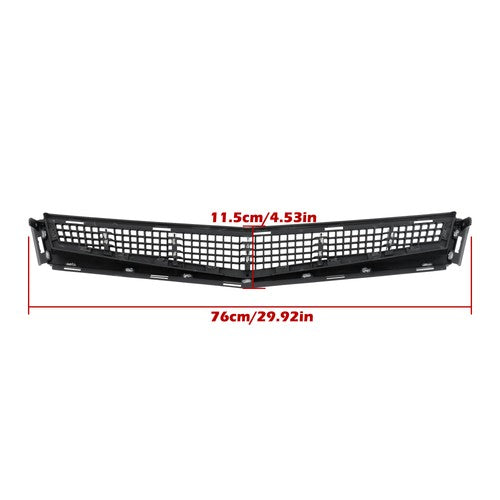 DURAFORCE Gray Front Bumper Lower Grille New Fit For Cadillac CTS 2008-2011 Plastic