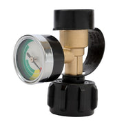 DURAFORCE 4-PCS QCC1 Inflation Joint Gas Tank Copper Converter Head POL Joint Propane