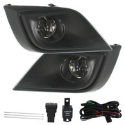 DURAFORCE Right+Left Clear Lens Fog Lights Assembly w/Halogen Bulbs For 15- Nissan Murano