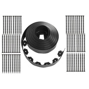 DURAFORCE Flexible Garden Landscape Edging No Dig Lawn Edging Border With Anchoring Spikes