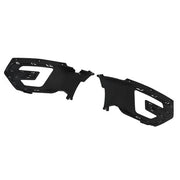 DURAFORCE Compatible For 2016-2017 Ford Explorer Front Grille+Fog Light Frame*2+Skid Plate