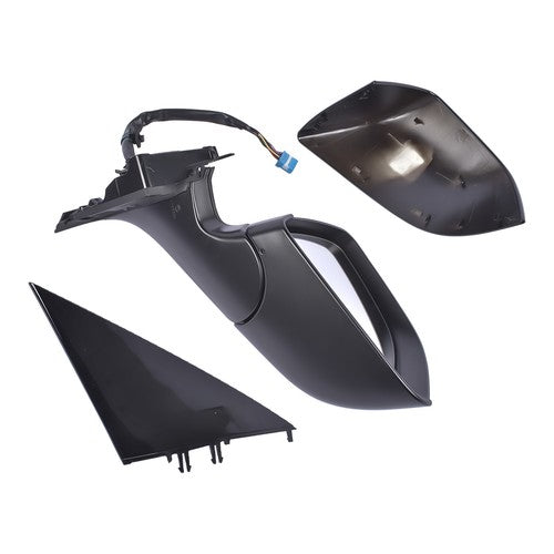 DURAFORCE Right Side Passenger Side Mirror Power Folding Black For Tesla Model 3 M3 17-23