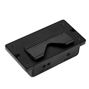 DURAFORCE Black Shutter Exhaust Fan 14 Inch High Speed 1550CFM Wall Mounted W/ 1.7M Power