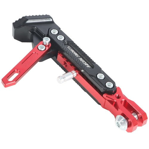 DURAFORCE CNC Adjustable Motorcycle Kickstand Foot Side Support Stand Aluminum Alloy