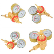 DURAFORCE Dual Gauge Acetylene Solid Brass Regulator for Welding Victor Gas Torch Cutting