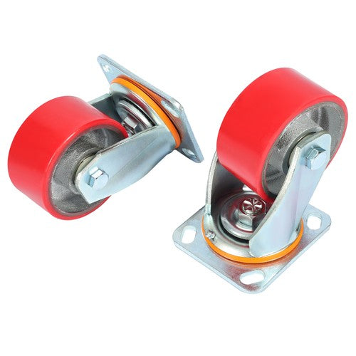 Hitch Mount Skid Wheel For RV Trailer 5th Wheel 2.5 Inch 3 Inch Receivers Zinc Plated