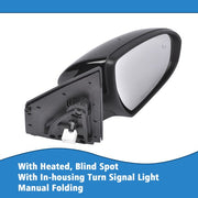 DURAFORCE Right Side Power Mirror for Hyundai Tucson Limited Luxury Premium Sport Ultimate