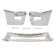 DURAFORCE Chrome Split Front Bumper Without Sensor Hole For Dodge RAM 2500 3500 2010-2018