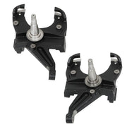 DURAFORCE Pair For Chevy C10 2WD 2.5'' 1973-1986 1987 Drop Lowering Spindles w/1.25" Rotor