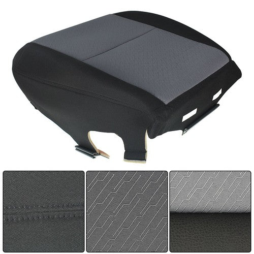 DURAFORCE For Chevy Silverado 1500 2500HD 3500HD 2007-13 14 Driver Bottom Cloth Seat Cover