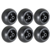 DURAFORCE 6 Pcs Plastic Mower Deck Wheel Raptor And Hardware Kit For Hustler 788166 781567