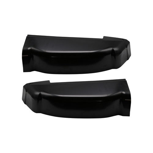 2PCS Black Cab Corners For 1999-2007 Chevy Silverado GMC Sierra Extended Cab