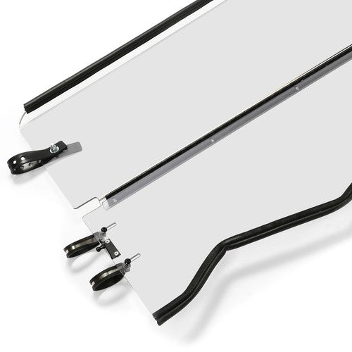 DURAFORCE For 16-23 Kawasaki Teryx/Teryx4 800 Front Clear Folding Flip Tilting Windshield
