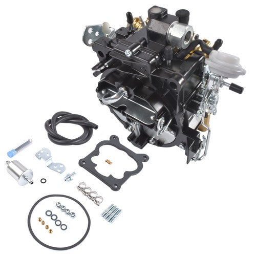 DURAFORCE Marine Carburetor Rochester Quadrajet 17080561 for Mercury 260 350 5.7 V8 Engine