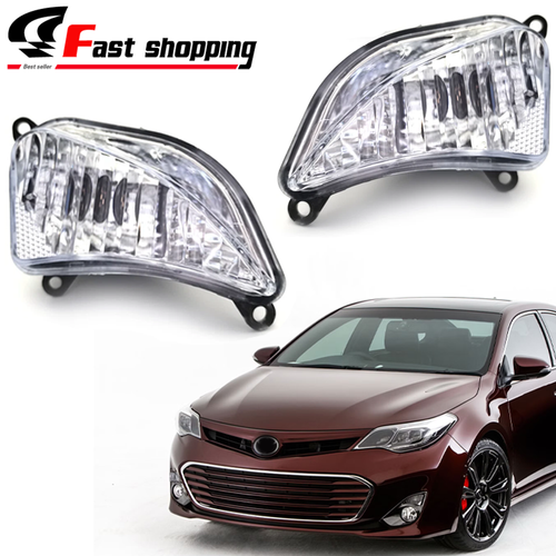 DURAFORCE For 2013-2015 Toyota Avalon Turn Signal Light Corner Lamp Driver&Passenger Side
