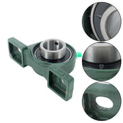 DURAFORCE 4 Pcs UCP208-24 Pillow Block Bearing Solid Base 1-1/2" Bore Self-Aligning