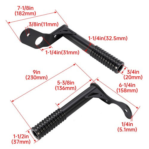 Rear Passenger Peg Crash Bar For Harley Street Bob FXBB Softail FXST 2018 2024