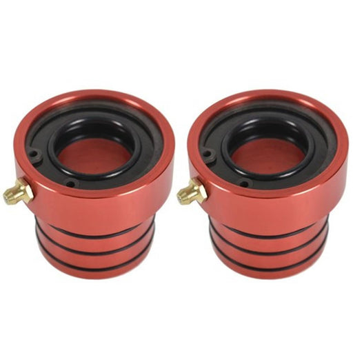 DURAFORCE 2PCS Red MG21103 Front Axle Tube Seal Pair For 87-17 Jeep Wrangler