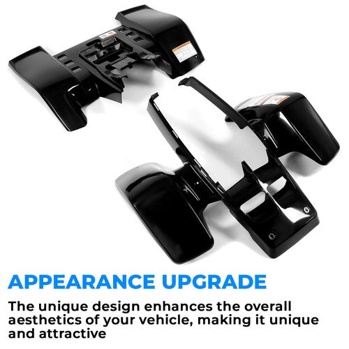 Front Rear Fender Plastic Body for 1987 2006 Yamaha Banshee 350 YFZ350 Black